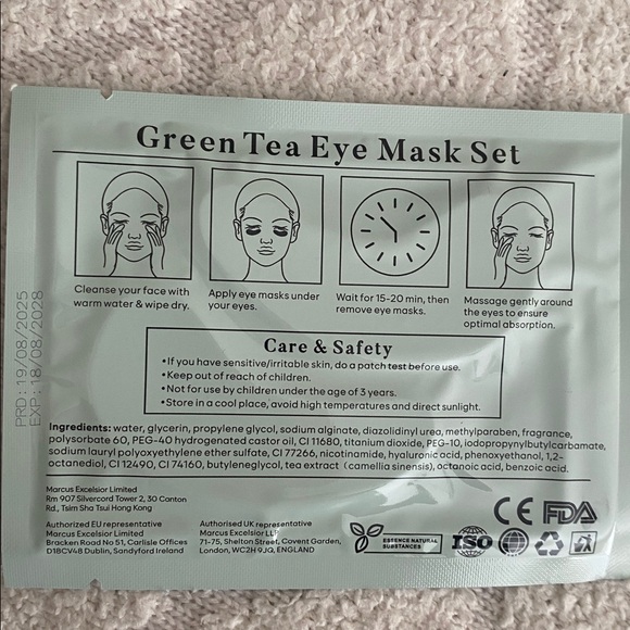 Eye Mask Set - Picture 11 of 11